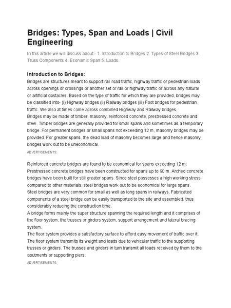 bridge engineering notes pdf